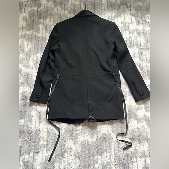 Isabel MARANT pour H&M Wool Tuxedo Jacket in Black - Size 4 - Picture 3 of 8
